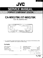 JVC SEMXG-7-BK-Service-Manual